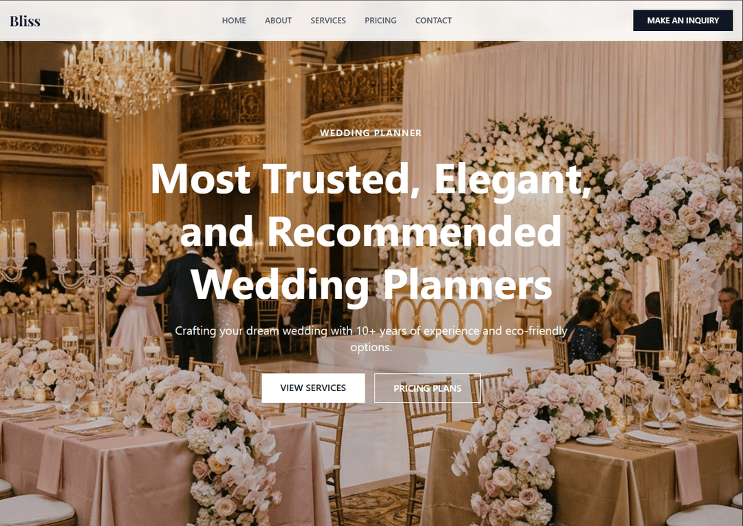 Bliss Wedding Planner